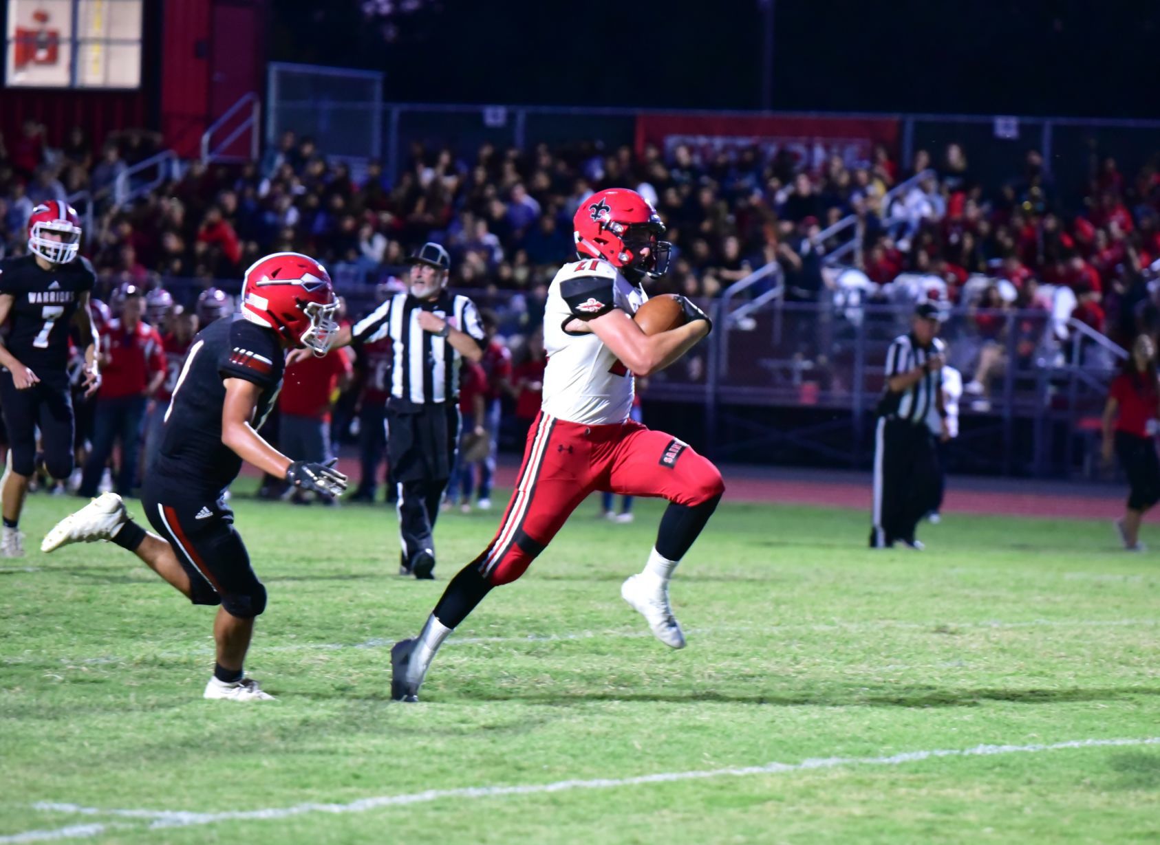 St. Helena vs. Winters football